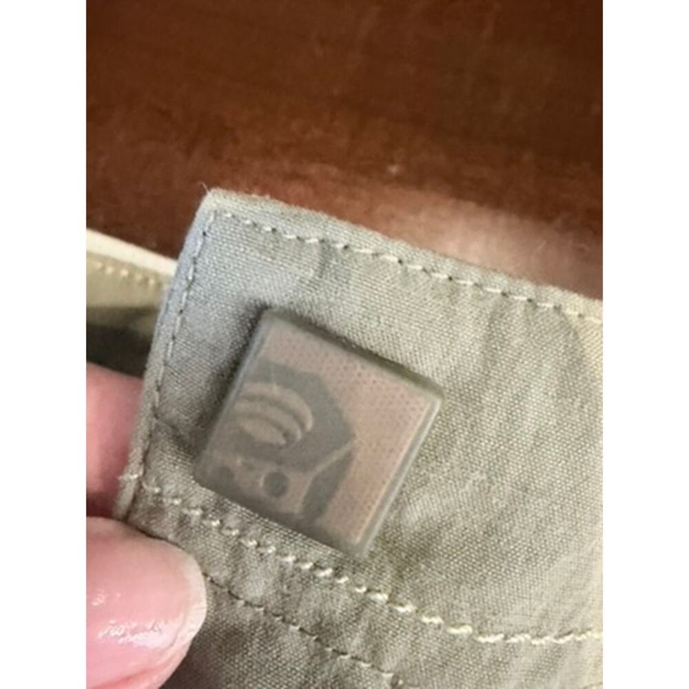 Y2K 00s Low Rise Mountain Hardware Hiking Skirt 8 Olive Green Gorpcore Outdoors - Picture 6 of 11